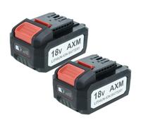 vhbw 2x batteria compatibile con Flex Lithium Power 18 V | utensile (4000 mAh, Li-Ion, 18 V)