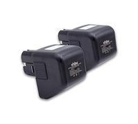 vhbw 2x batteria compatibile con Gesipa Accubird, Firebird, Punchbird, Powerbird utensile rivettatrice a strappo (1500 mAh, NiMH, 12 V)