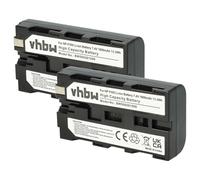 vhbw 2x batteria compatibile con Grundig LC-380HE, LC-835E, LC-280, LC-935E, LC-855HE, LC-875HE videocamera camcorder (1800mAh, 7,2V, Li-Ion)