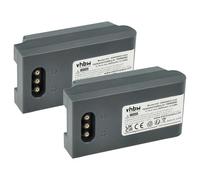 vhbw 2x batteria compatibile con Höft & Wessel SKEYE.ALLEGRO, LS SKEYE.INTEGRAL computer portatile scanner PDA (3600mAh, 3,7V, Li-Ion)
