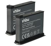 vhbw 2x batteria compatibile con Insta360 One X2 mini fotocamera (1700mAh, 3,85V, Li-Ion)