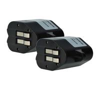 vhbw 2x batteria compatibile con Kärcher Robocleaner RC 4.000, RC4000, RC3000 home cleaner (3000mAh, 6V, NiMH)