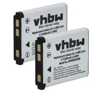 vhbw 2x batteria compatibile con Kodak Friendly Zoom FZ52