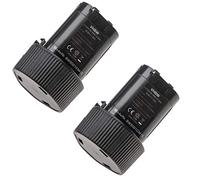 vhbw 2x batteria compatibile con Makita radio da cantiere BMR104, DMR102, BMR105, DMR103B, DMR103 utensile elettrico (1500 mAh, Li-Ion, 10,8 V)