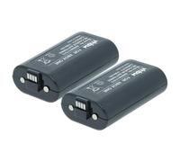 vhbw 2x batteria compatibile con Microsoft Xbox One X controller (1100mAh, 3V, Li-Ion) nero