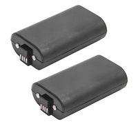 vhbw 2x batteria compatibile con Microsoft Xbox One, Xbox One Elite, Xbox One S, Xbox One Wireless controller (1100mAh, 3V, Li-Ion) nero
