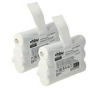 vhbw 2x batteria compatibile con Midland XT60, XT50 radio (700mAh, 3,6V, NiMH)