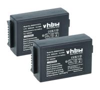 vhbw 2x batteria compatibile con Motorola WorkAbout Pro G1, G2, G3, G4, 4 computer portatile scanner (2000mAh, 3,7V, Li-Ion)