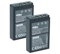vhbw 2x batteria compatibile con Olympus OM-D E-M10 Mark IV fotocamera digitale DSLR (900mAh, 7,2V, Li-Ion)