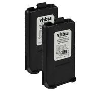 vhbw 2x batteria compatibile con Pofung UV-5RE, UV-5RA, UV-5R radio (1800mAh, 7,4V, Li-Ion)