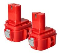 vhbw 2x batteria compatibile con Rehau Rautool A2 utensile (1500 mAh, NiMH, 12 V)