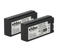 vhbw 2x batteria compatibile con Sony Cybershot DSC-P3, DSC-F77, DSC-FX77, DSC-P2, DSC-P12, DSC-P10, DSC-P5 fotocamera (700mAh, 3,6V, Li-Ion)