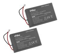 vhbw 2x batteria compatibile con Sony PS4 Dualshock Controller V2 controller (800mAh, 3,7V, Li-Ion) bianco