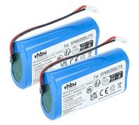 vhbw 2x batteria compatibile con Spektrum trasmettitore DX8, DX9, DX7S telecomando remote control (2600mAh, 7,4V, Li-Ion)