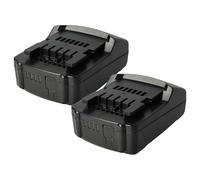 vhbw 2x batteria compatibile con Starmix DuroSweep 77 Pro utensile (2000 mAh, Li-Ion, 18 V)