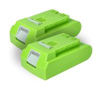 vhbw 2x batteria compatibile con Stiga SAB 24 AE, SC 24 AE, SGT 24 AE, SHT 24 AE, SMT 24 AE utensile elettrico (2000 mAh, Li-Ion, 24 V)