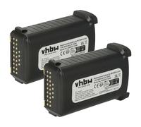 vhbw 2x batteria compatibile con Symbol MC9200-G, MC920, MC909X-S, MC9190, MC9190-K, MC9190-G computer portatile scanner (3400mAh, 7,4V, Li-Ion)