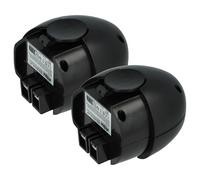 vhbw 2x batteria compatibile con Würth Master 0700851 utensile elettrico (1500 mAh, NiMH, 4,8 V)