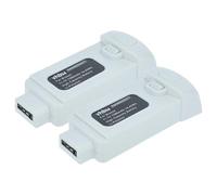 vhbw 2x batteria compatibile con Yuneec Breeze 4K, Breeze drone quadricottero multicottero (1300mAh, 11,1V, Li-Poly)