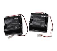 vhbw 2x batteria compatibile con ABUS Secvest 2WAY FU8222 sistema d'allarme, serena esterna wireless (15Ah, 3V, alcalina)