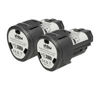 vhbw 2x batteria sostituisce AEG L1215, L1215P, L1215R, L1220, L1230 per attrezzi da lavoro (2000 mAh, Li-Ion, 12 V)