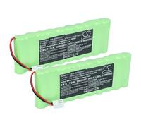 vhbw 2x batteria sostituisce Ansmann 2412-3011 per serrande, cancelli (1800mAh, 12V, NiMH)