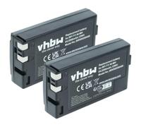 vhbw 2x batteria sostituisce Canon BP-E718, BP-818, BP-729, BP-726, BP-722D | per BP-714, BP-711 per videocamera camcorder (2000mAh, 6V, NiMH)