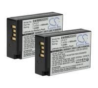 vhbw 2x batteria sostituisce Canon LP-E17