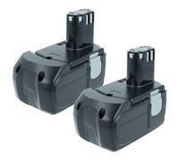 vhbw 2x batteria sostituisce Hitachi BCC 1815, BCH 1820, EB 1814SL, EB 18200, EB 1812S, EB 1820L per utensile elettrico (1500 mAh, NiMH, 18 V)