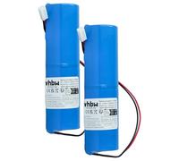 vhbw 2x batteria sostituisce Jablotron 2CR34615, BAT-80A-SAFT per sistema d'allarme (12000mAh, 6V, Li-MnO2)