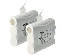vhbw 2x batteria sostituisce Midland PB-X7 per radio (1000mAh, 3,6V, NiMH)