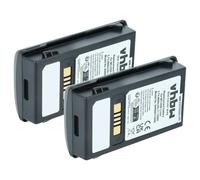 vhbw 2x batteria sostituisce Motorola BTRY-MC32-52MA-10, BTRY-MC32-52MA-01 | per lettore di codici a barre, POS (4800mAh, 3,7V, Li-Ion)