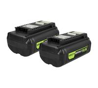 vhbw 2x batteria sostituisce Ryobi BPL3626, BPL3626D, BPL3640, BPL3640D, BPL3650, 5133002166 per utensile elettrico (4000 mAh, Li-Ion, 36 V)