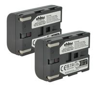 vhbw 2x batteria sostituisce Samsung SB L110 SBL 110 SBL110 per videocamera