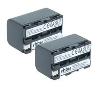 vhbw 2x batteria sostituisce Sony NP-FS20, NP-FS22, NP-FS21, NP-FS33, NP-FS30, NP-FS31 per videocamera camcorder (2000mAh, 3,6V, Li-Ion)
