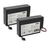 vhbw 2x Batteria sostituisce Vision CP1208 per (800mAh, 12V, AGM, connettore AMP)