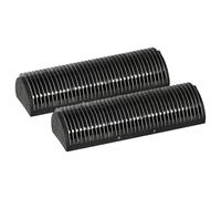 vhbw 2x blocco lame compatibile con Braun Micron L, 6009, S rasoio, nero/argento