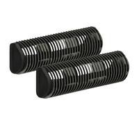 vhbw 2x blocco lame compatibile con Braun System 2, 3, 1 rasoio, nero