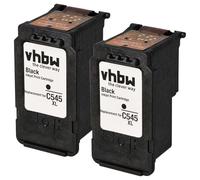 vhbw 2x cartucce compatibile con Canon Pixma TS3151, TS3152, TS3350, TS3351, TS3352, TS3355, TS3450 - nero (ricaricata)