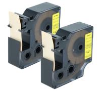 vhbw 2x Cassetta nastro sostituisce Dymo 18433