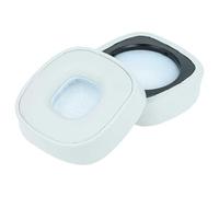 vhbw 2x cuscinetti auricolari di ricambio compatibile con Marshall Major III cuffie, headset, plastica bianco