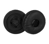 vhbw 2x cuscinetti auricolari di ricambio compatibile con Plantronics Savi W740, W440M, W440 cuffie, headset, gommapiuma/plastica nero