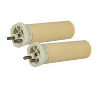 vhbw 2x elemento riscaldante compatibile con Leister DIODE S pistola di saldatura a aria calda - 2000 W, 2,6 x 3 cm