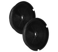 vhbw 2x Filtri ai Carboni Attivi compatibile con Zanker INTEGRATO 60 BK, INTEGRATO 60 BWN, INTEGRATO 60 WH, INTEGRATO 602 MBK Cappa da Cucina