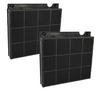 vhbw 2x filtro a carboni attivi compatibile con Candy CMB97ETX cappe aspiranti