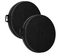 vhbw 2x filtro a carboni attivi compatibile con Electrolux 94264048800, 942122426, 94212282400, 942122437, 942122479 cappe aspiranti - 21 cm