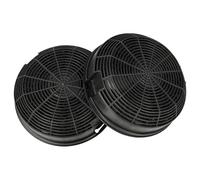 vhbw 2x filtro a carboni attivi compatibile con Elica MISSY M20 SL3V 2L, M20 IX/A/60 cappe aspiranti - 15,3 cm