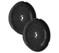 vhbw 2x filtro a carboni attivi compatibile con Tecnowind ST1KB2BS, NOVELLA, A9885165, TW43846, TW250, TW150 cappe aspiranti