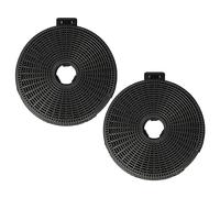 vhbw 2x filtro a carboni attivi compatibile con Teka DHL 985 T, DHL686T, DHX110P ISLA, DH90 ISLA, DHB60, DHB, DHB90, DHI 90 cappe aspiranti - 20 cm