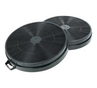 vhbw 2x filtro a carboni attivi compatibile con Whirlpool CP 120 DXIXOP 2BNV, CP 120 IXBNV 1C, CP 120 SXIXOP 2BNV cappe aspiranti - 20,2 cm